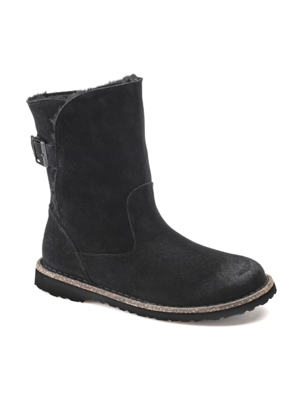 Birkenstock Upsalla Shearling in black size 37